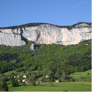 Les falaises de Saint-Julien-en-Vercors